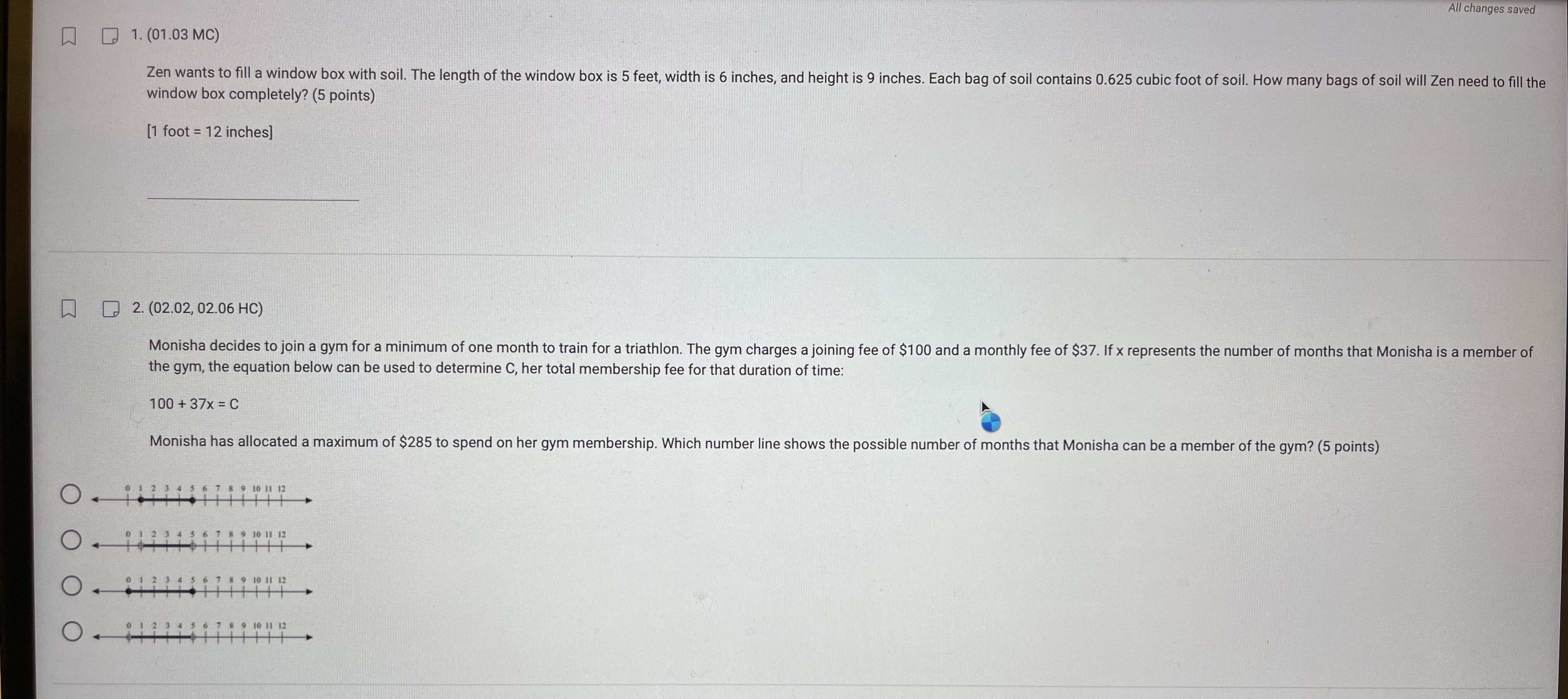 All changes saved 1. (01.03 MC) Zen wants to fill