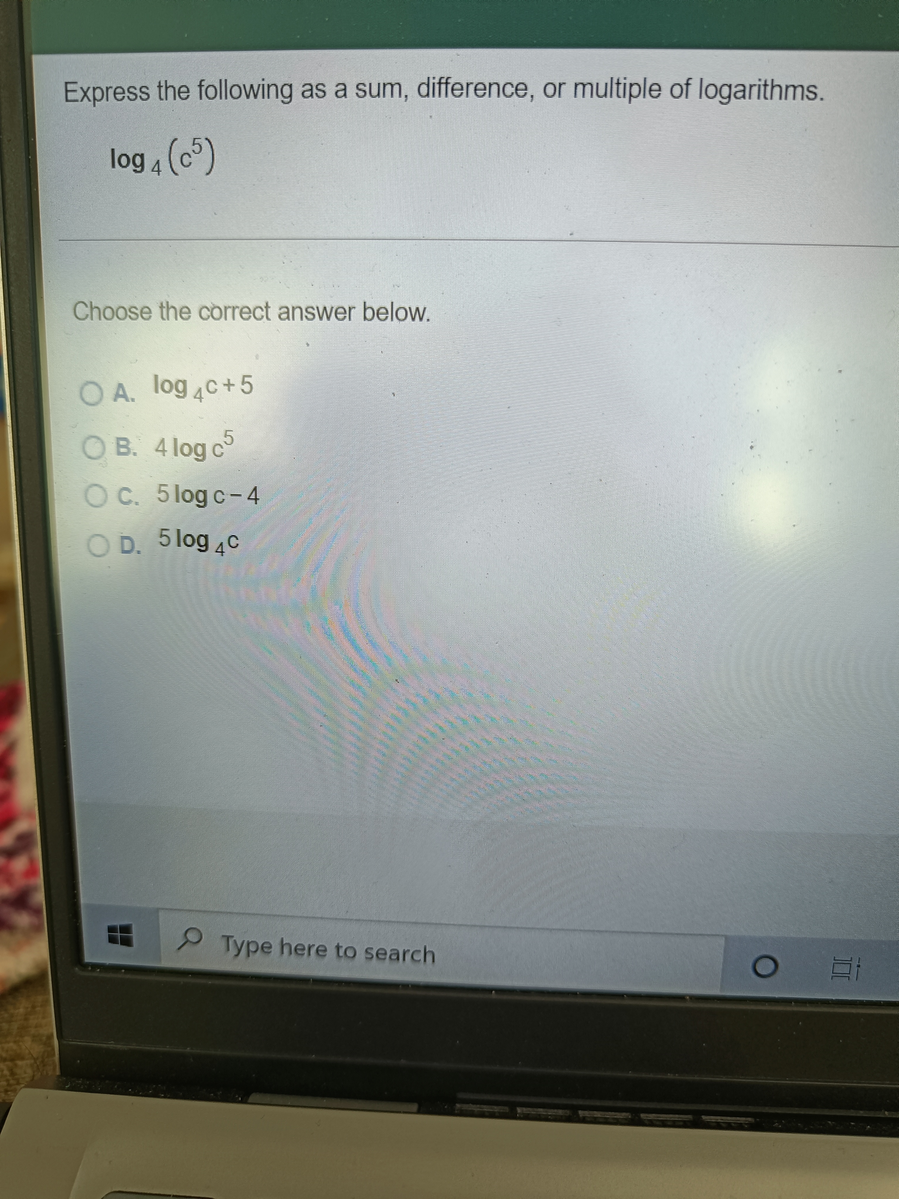 Express the following as a sum, difference, or