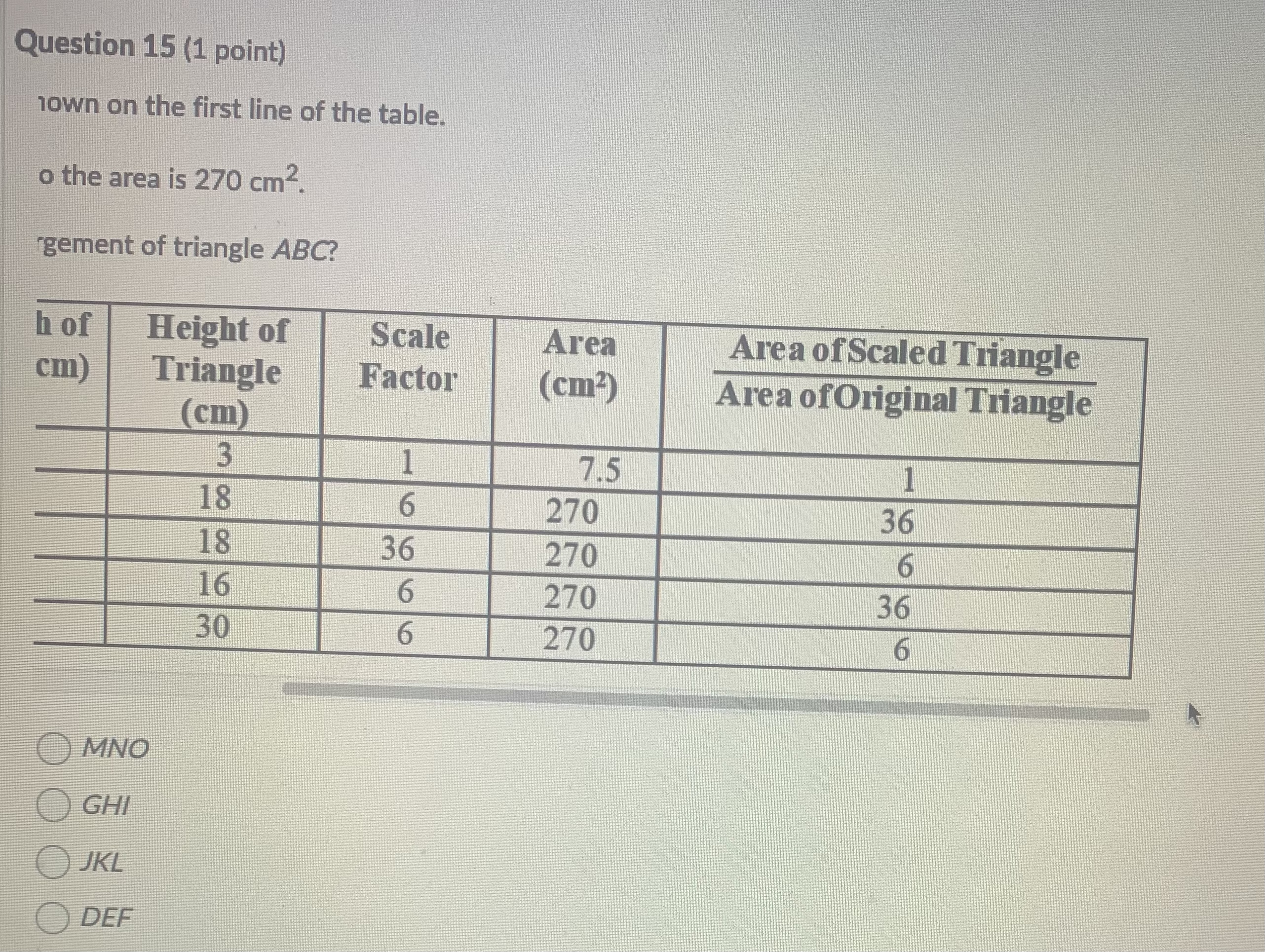 Measuring i need help finding the right answer
