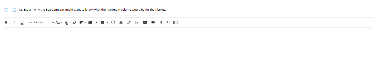 The template below shows how to create a box with