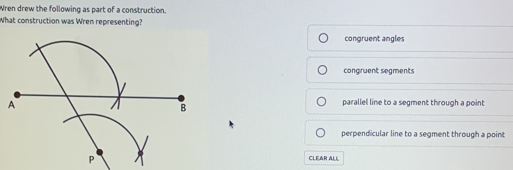 Wren drew the following as part of a