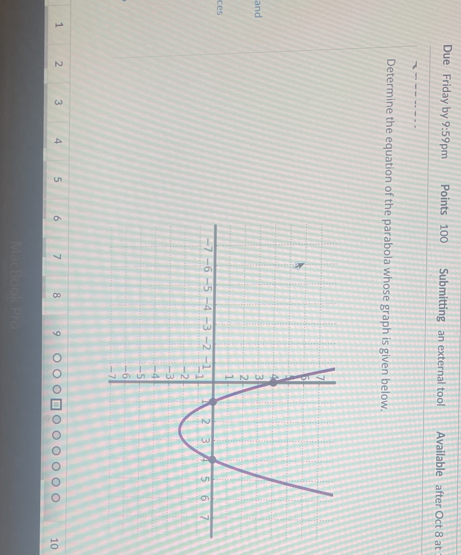 Due Friday by 9:59pm Points 100 Submitting an