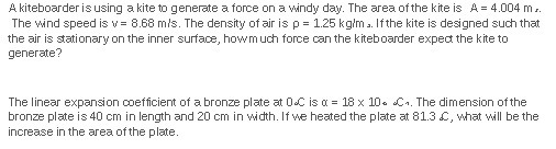 A kiteboarder is using a kite to generate a force