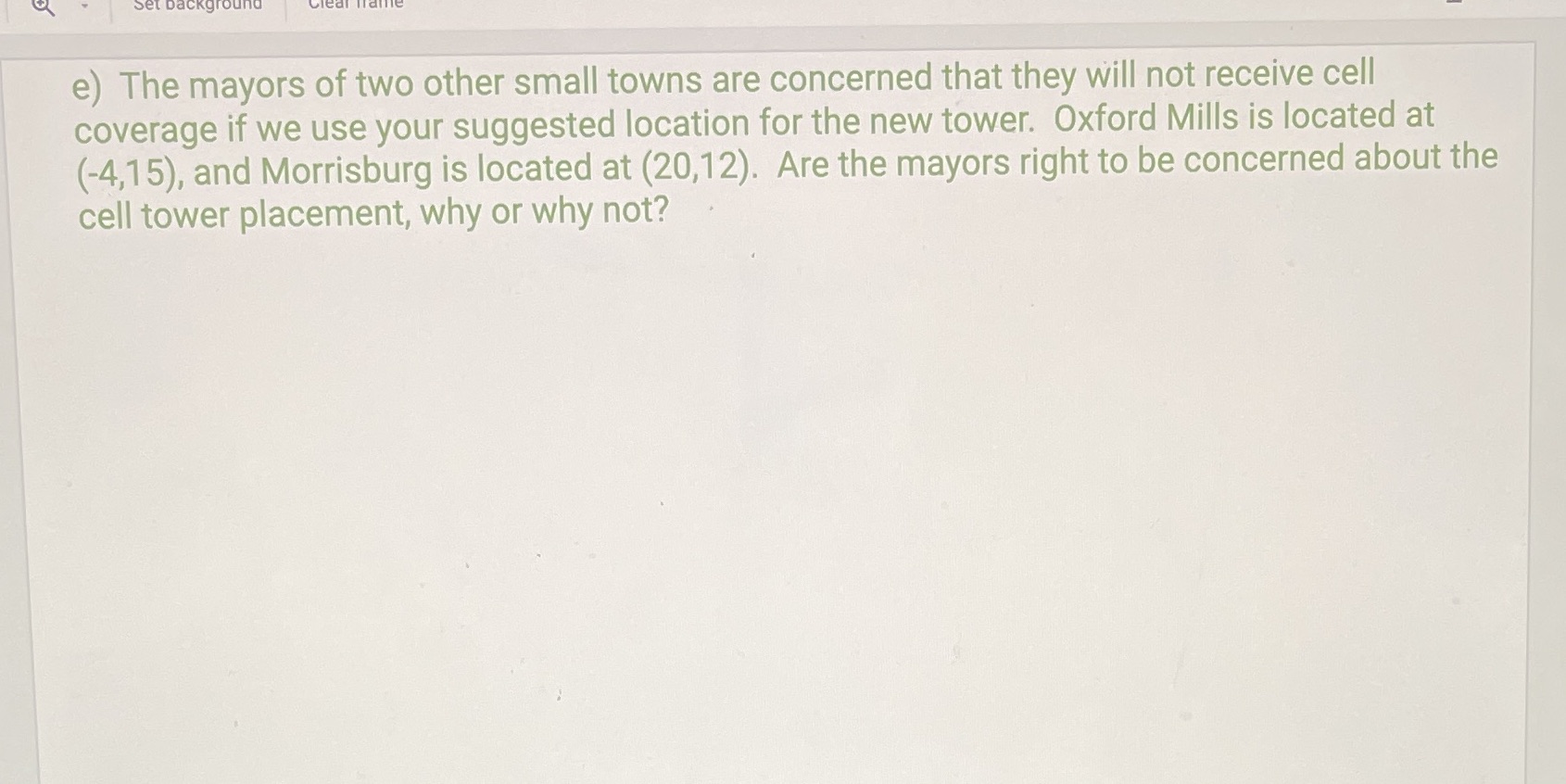 Please read attachment below and show any work