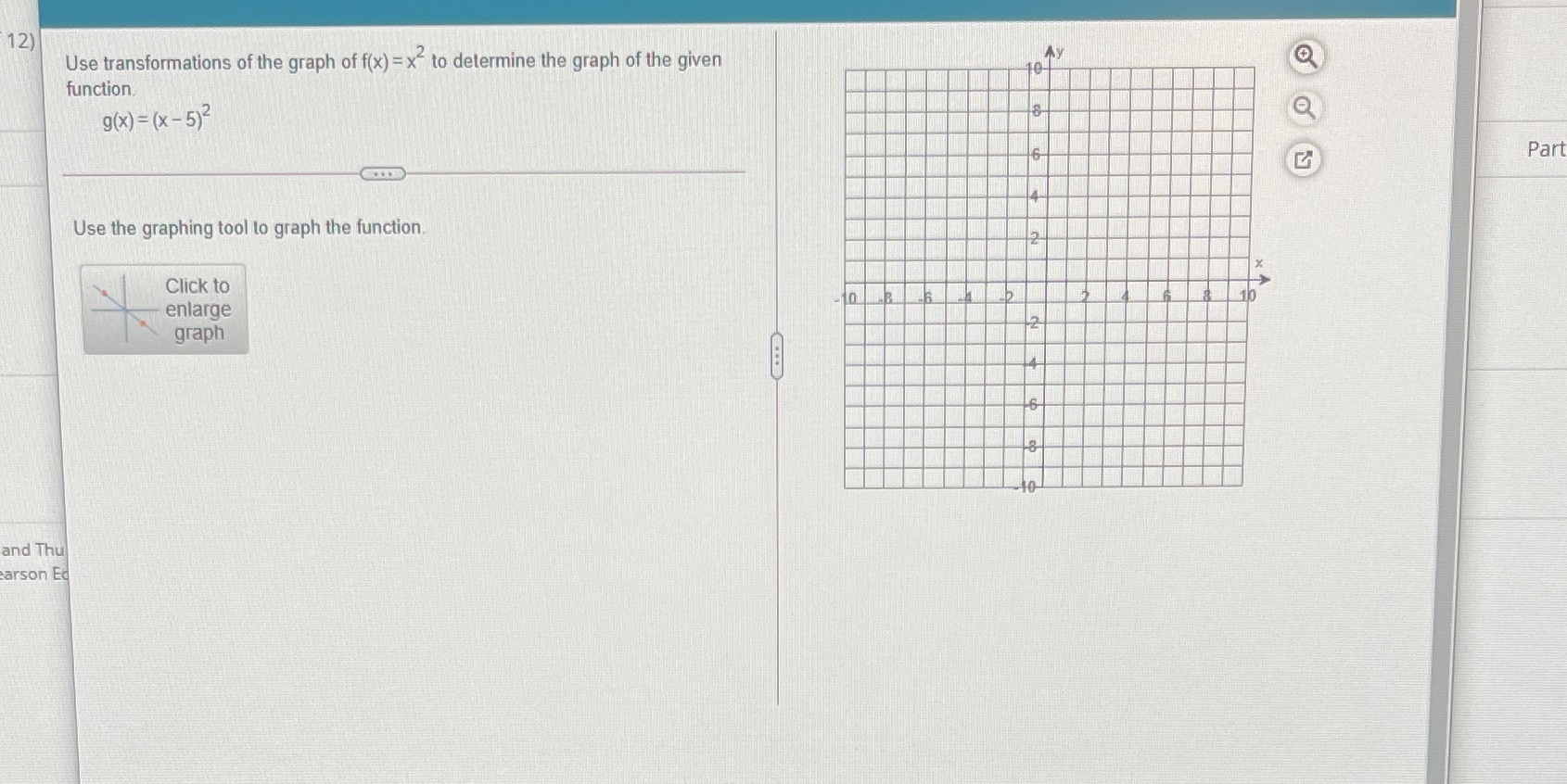 Section 2.5 12) Use transformations of the graph