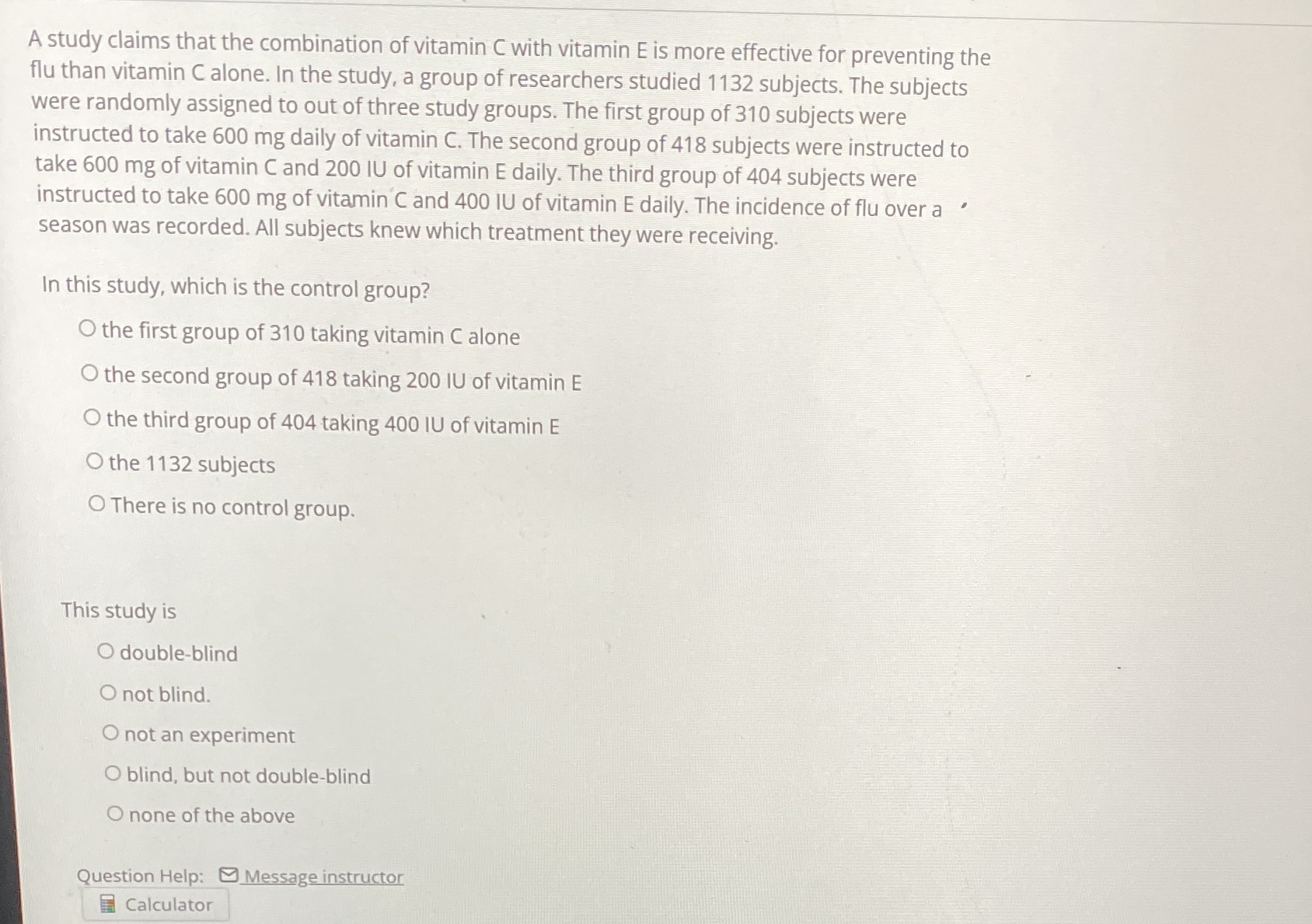 A study claims that the combination of vitamin C