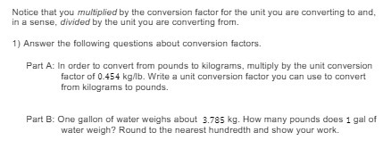 Notice that you multiplied by the conversion