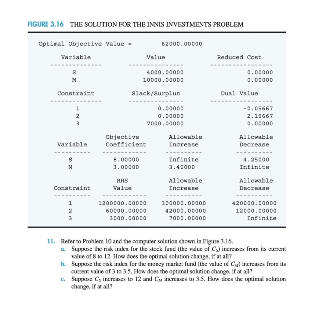 PLEASE ANSWER NUMBER 11Recall the Innis