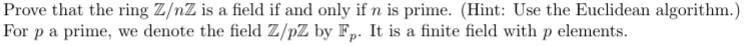 Consider the abelian group ZZ under addition.