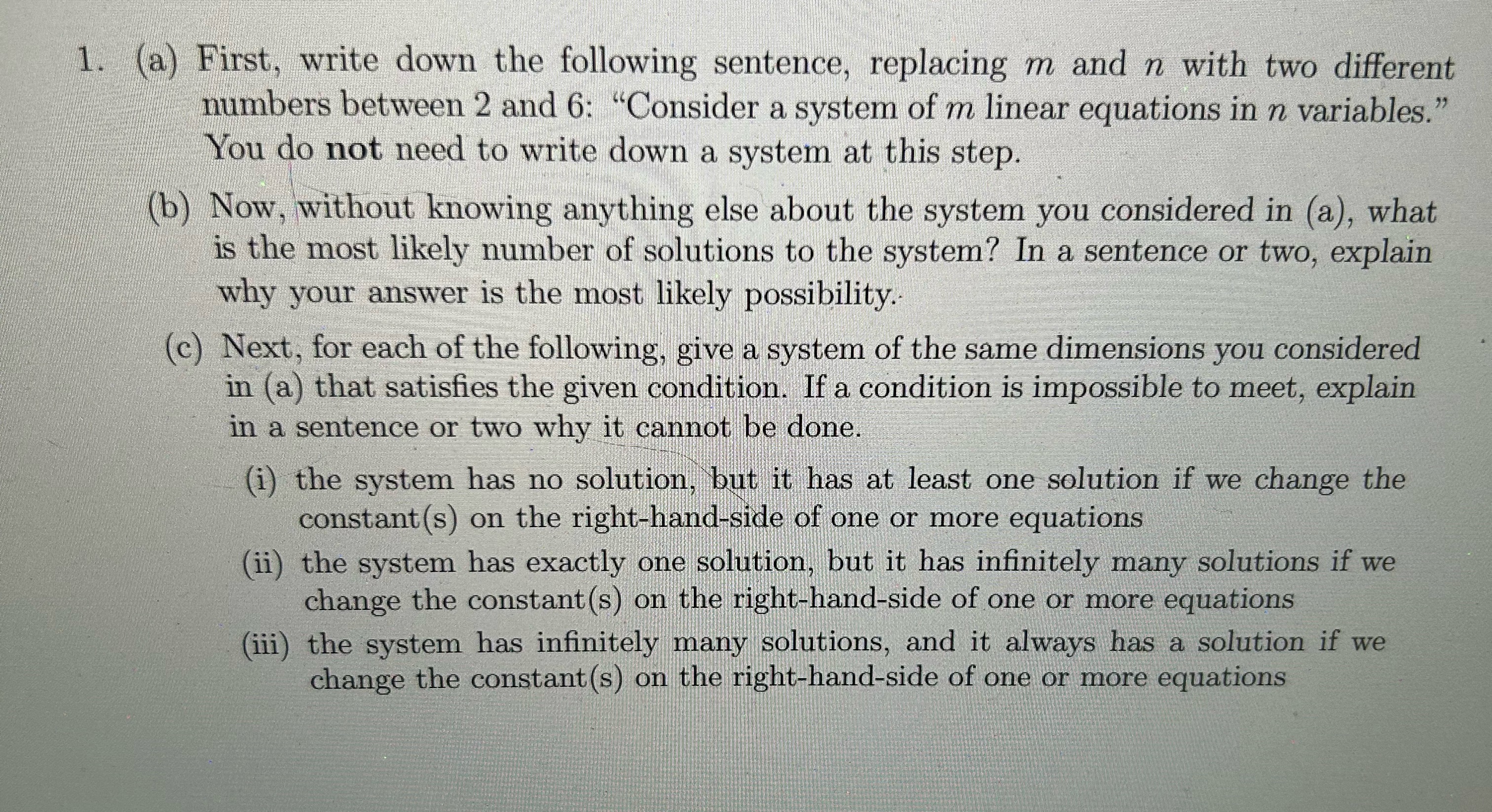 Please answer all parts and you must site a