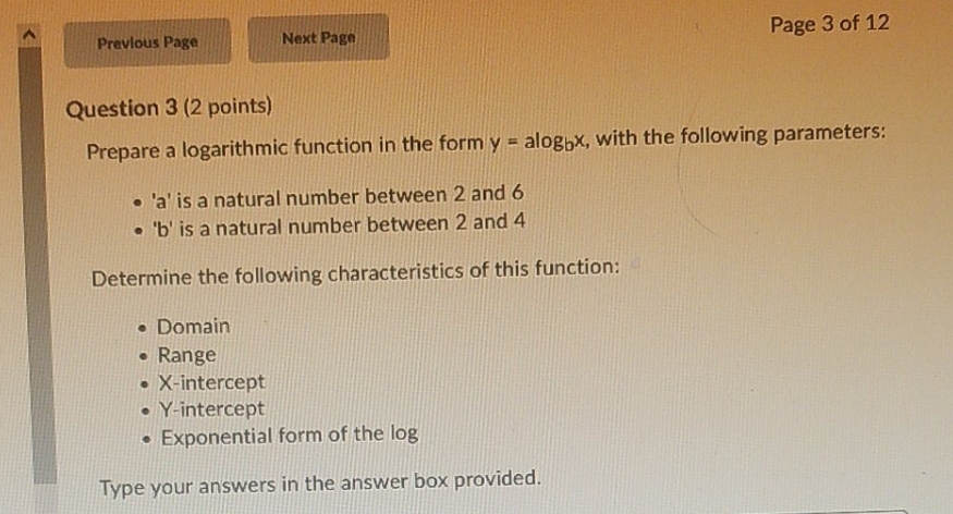 I need help with this question please Previous