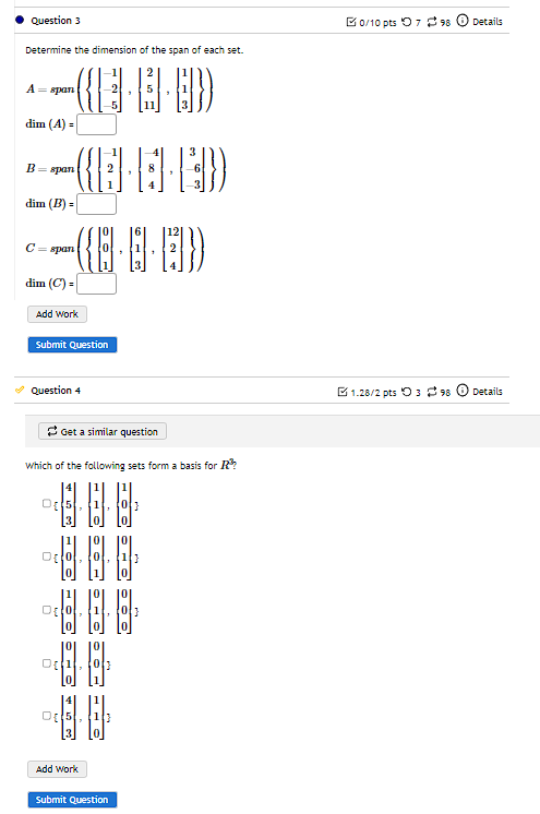 Question 3 Do/opts 0 7 898 0) Details Determine