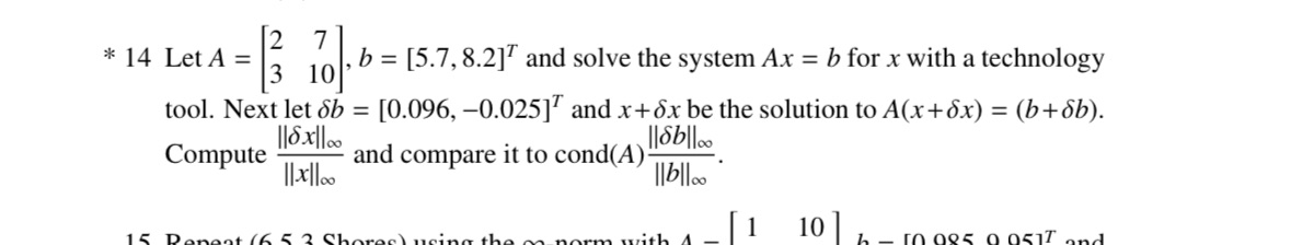 Please need help with 14. 12 7 * 14 Let A = 3 10