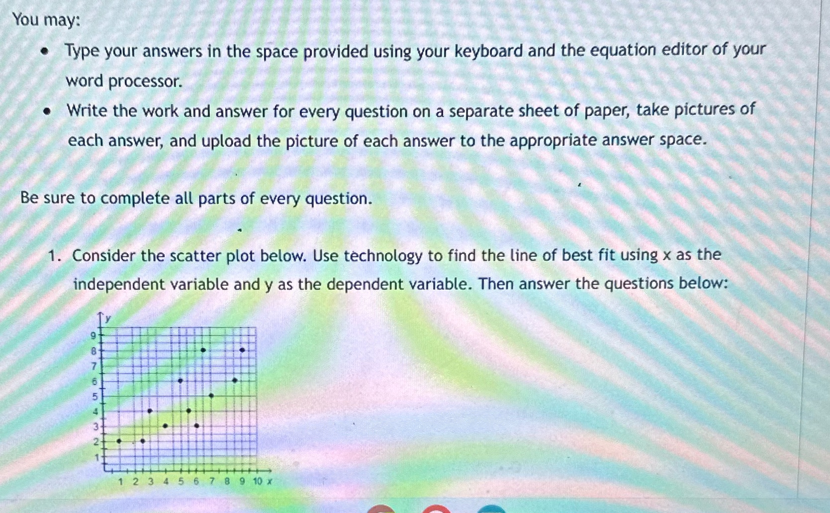 Algebra II module 2 performance assessment You
