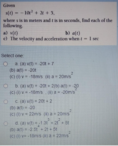 View to the horizon. The view V, or distance in