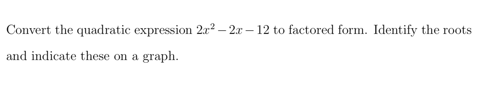Convert the quadratic expression 23:2 2:1: 12 t0