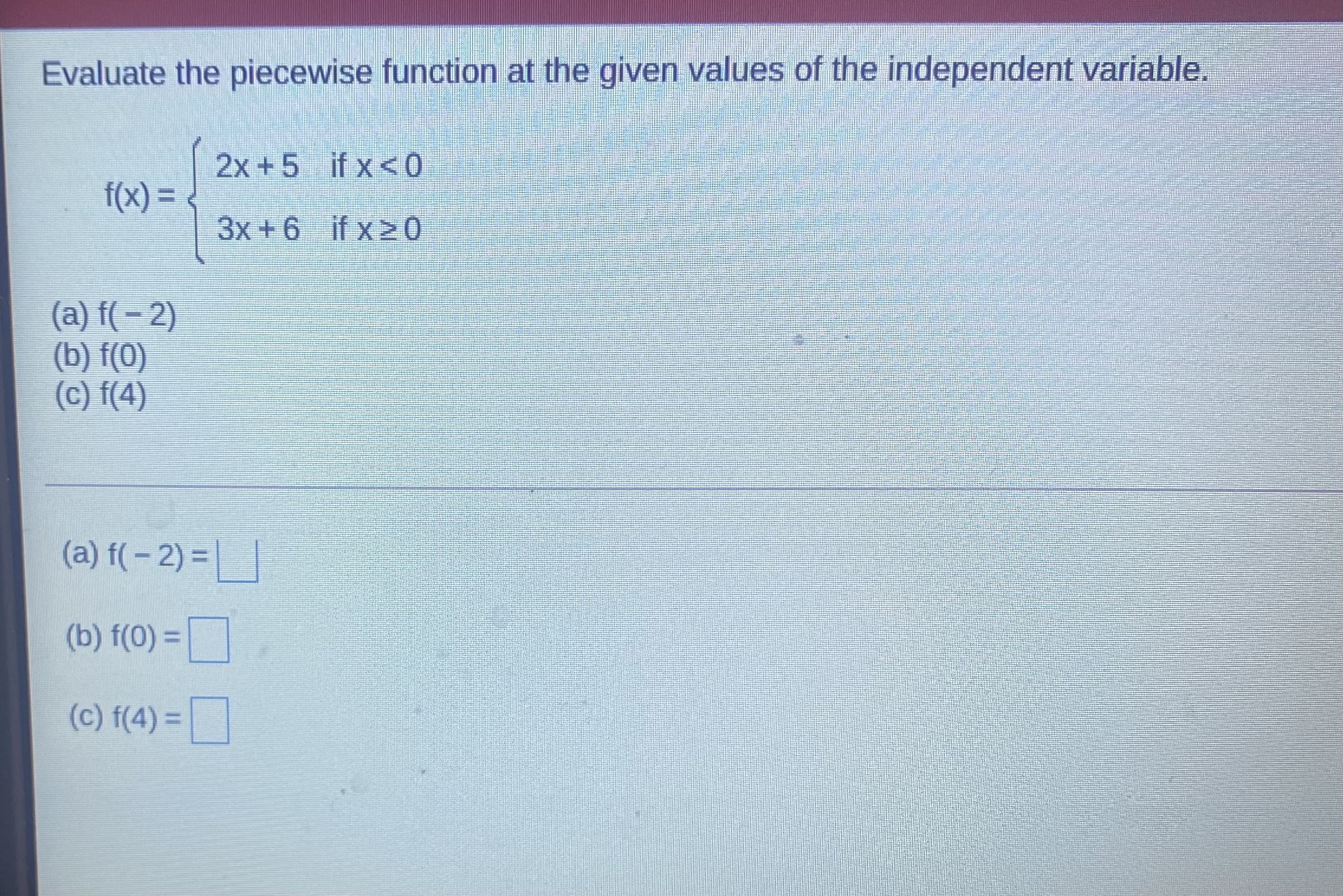 Question 22 f(x +h) -f(x) Find the difference