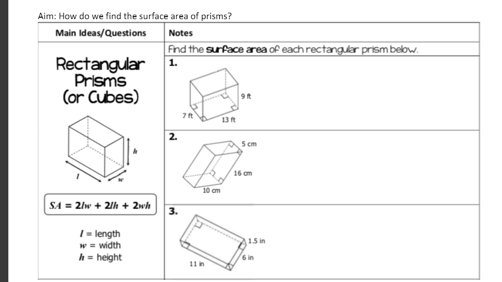 I need help with these geometry: surface area