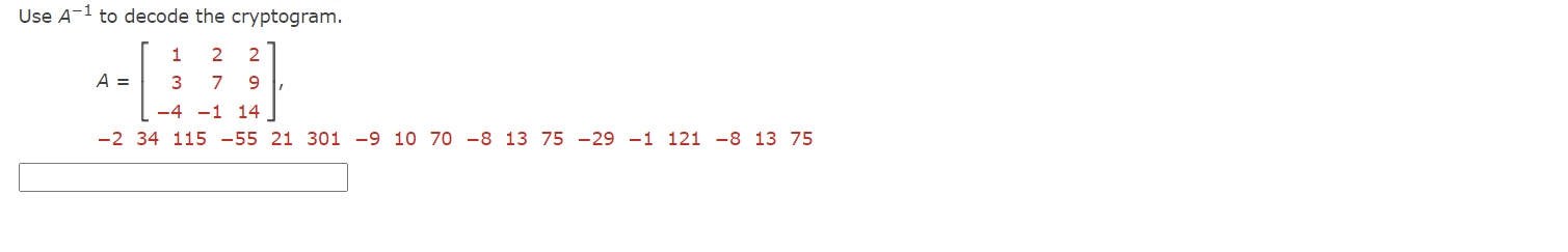 Please be very detailed when showing your work