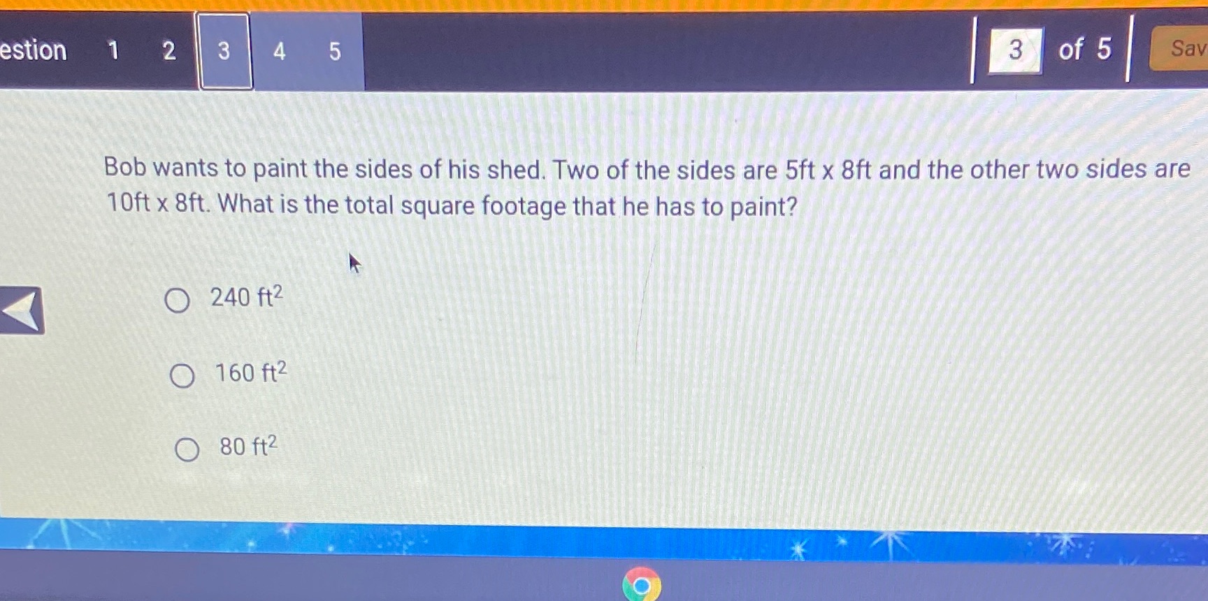 Bob wants to paint the sides of his shed. Two of