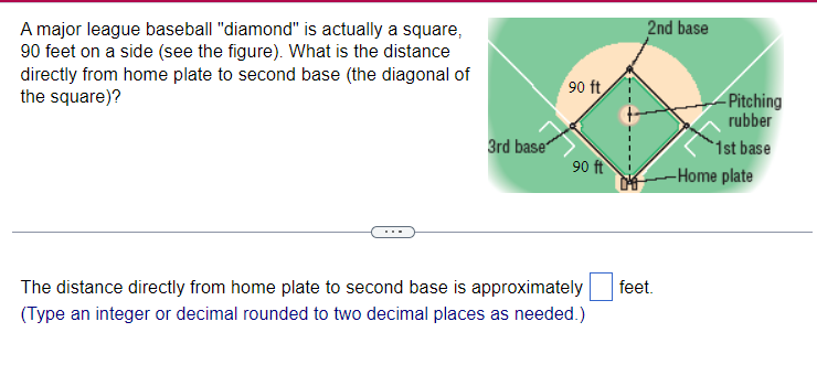 A major league baseball "diamond" is actually a