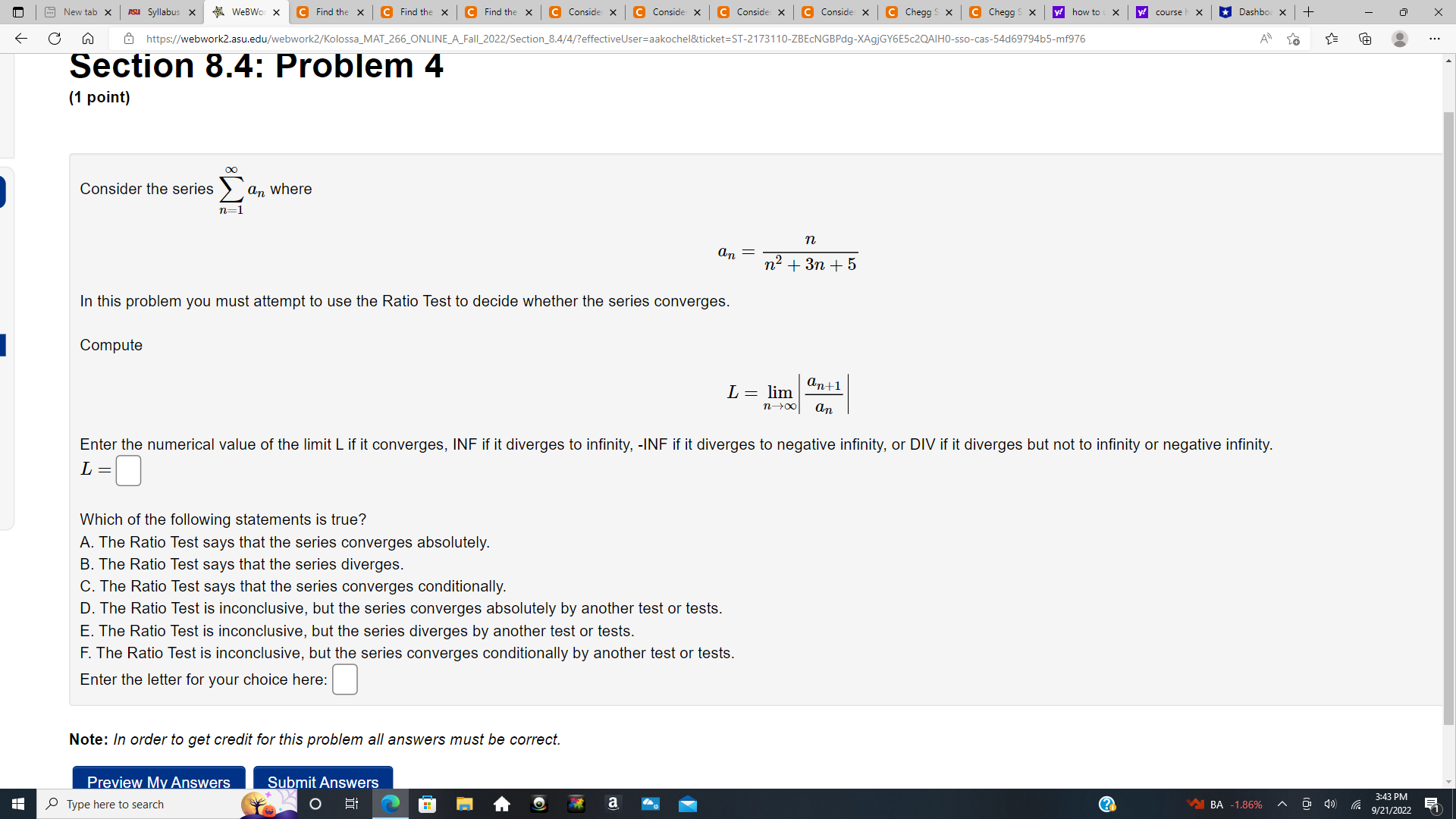 | New tab x | Asu Syllabus x 41 WeBWol X C Find