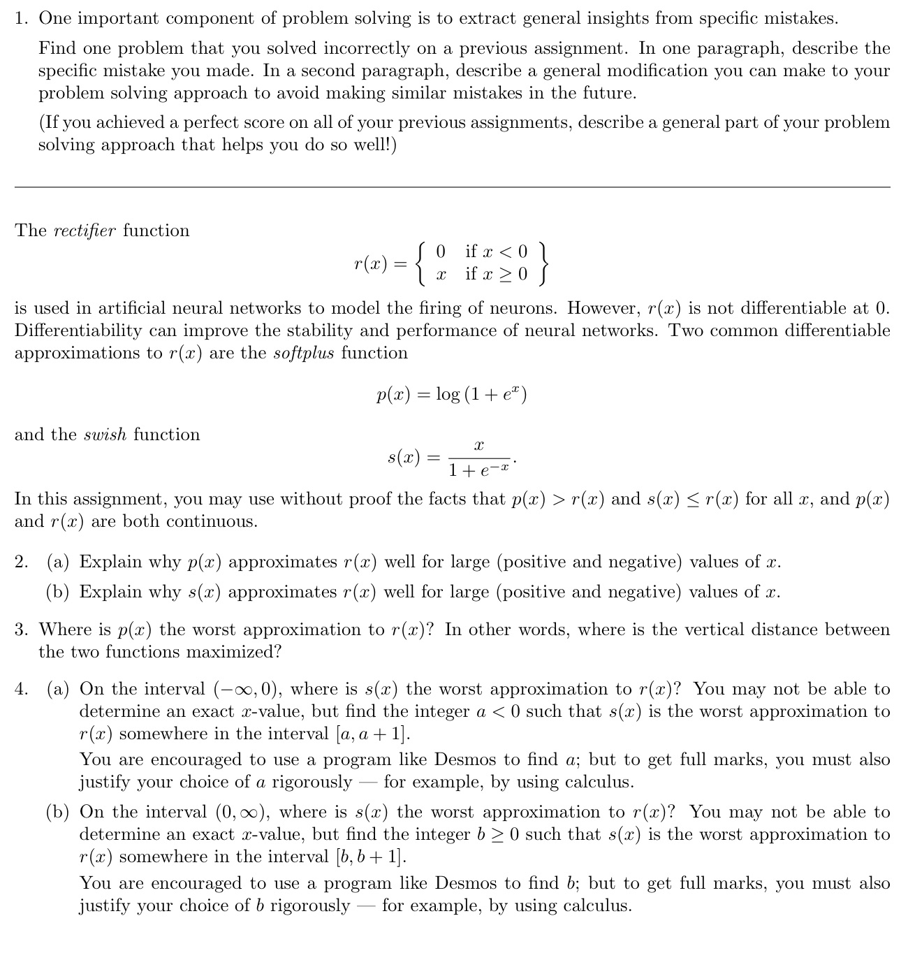 Please help me with question 3 and 4 1. One