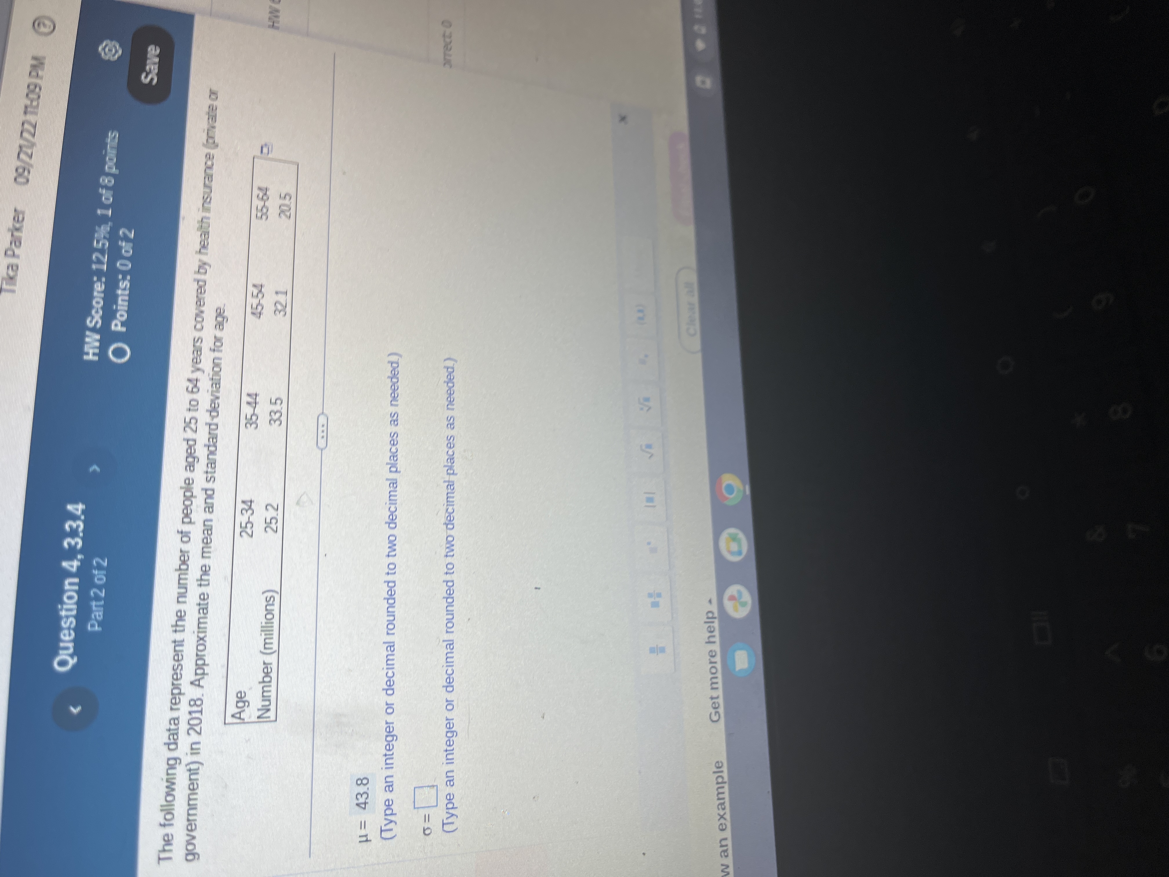 Tika Parker 09/21/22 11:09 PM Question 4, 3.3.4