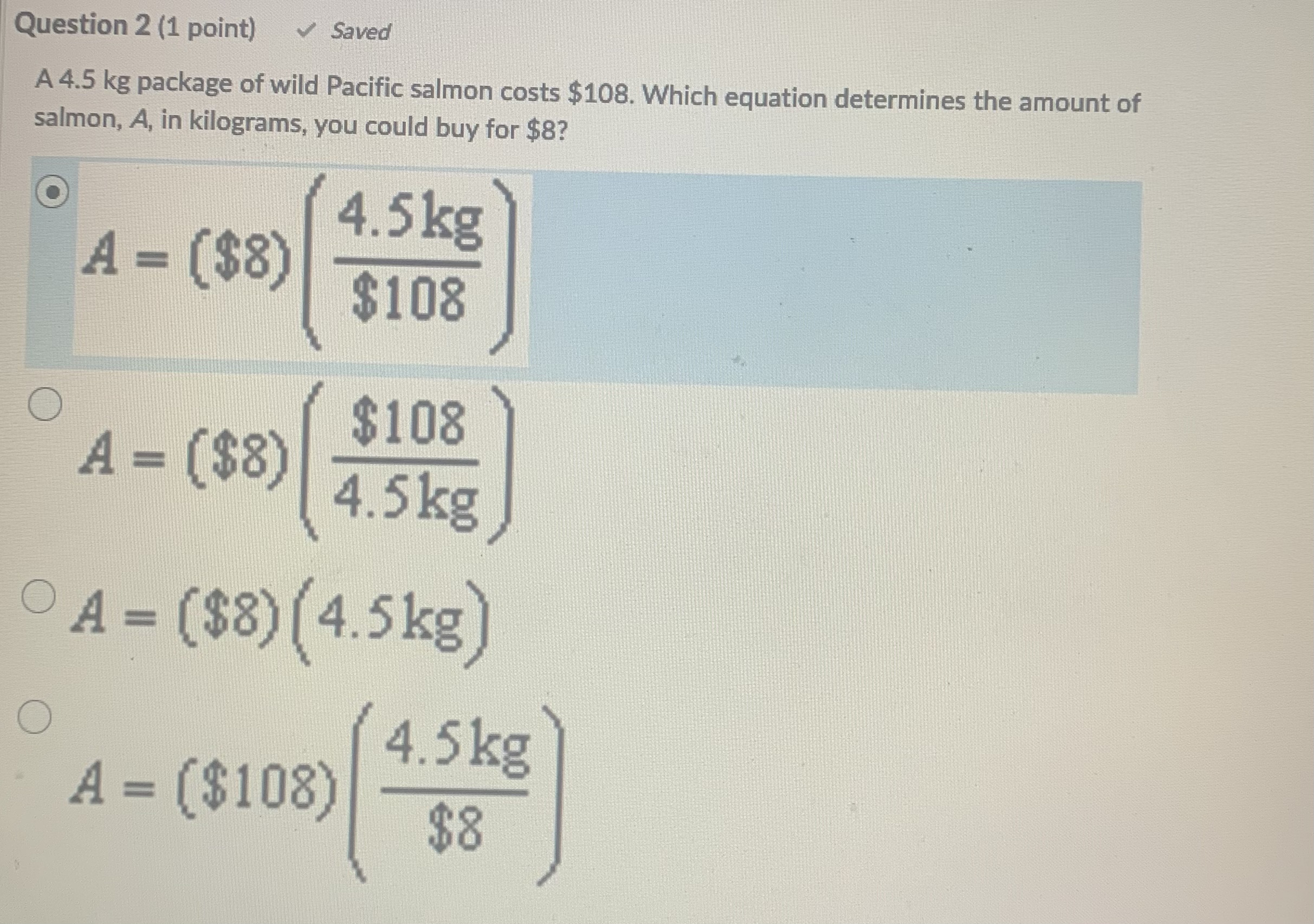 I need help finding the right answer in this