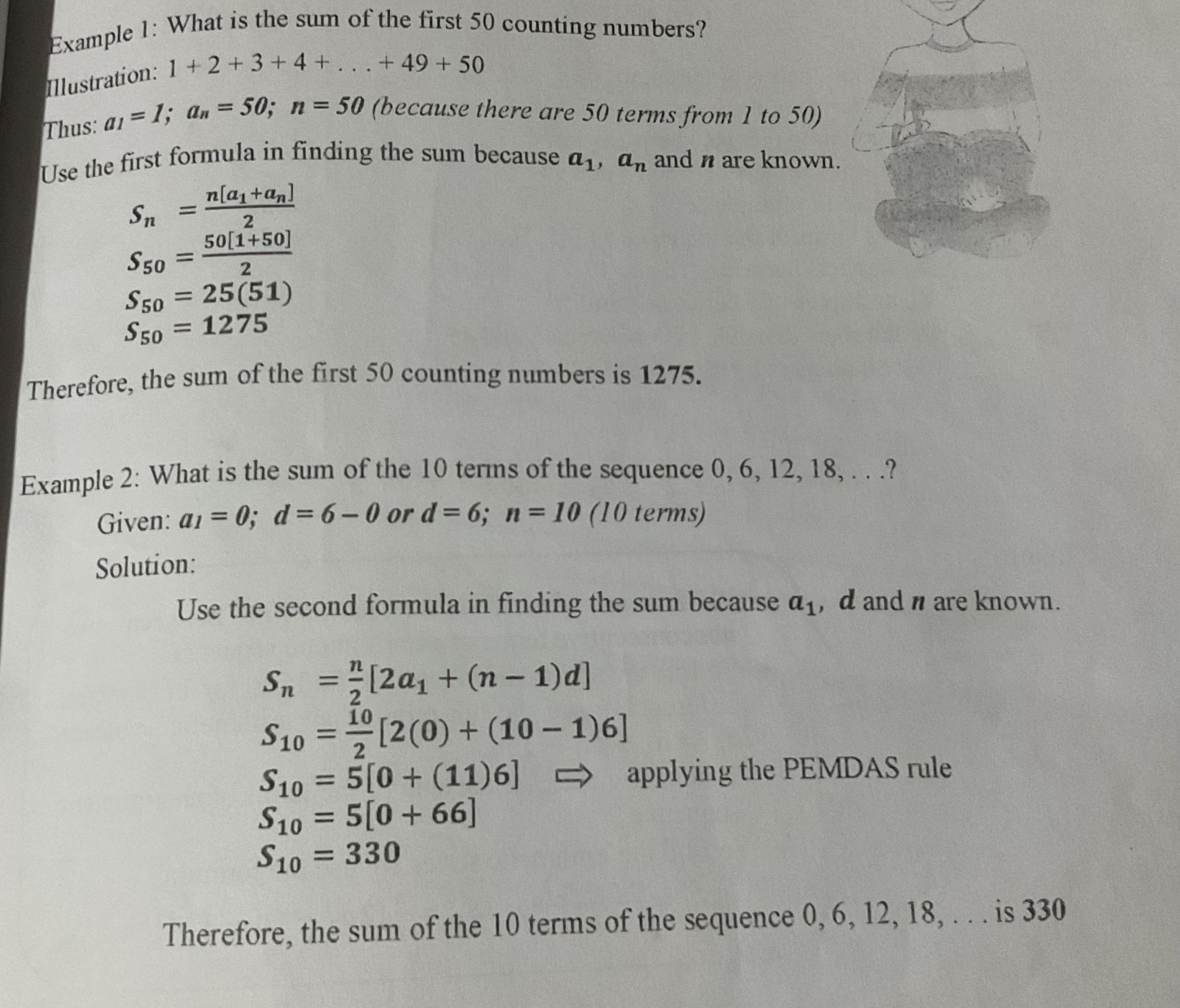 please answer the following I give an example