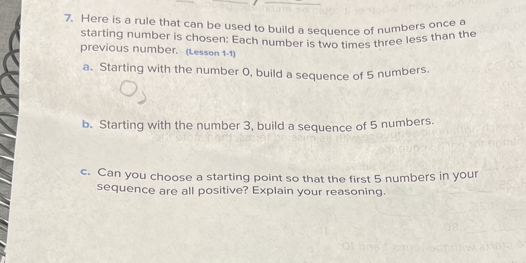 find the solution. 7. Here is a rule that can be