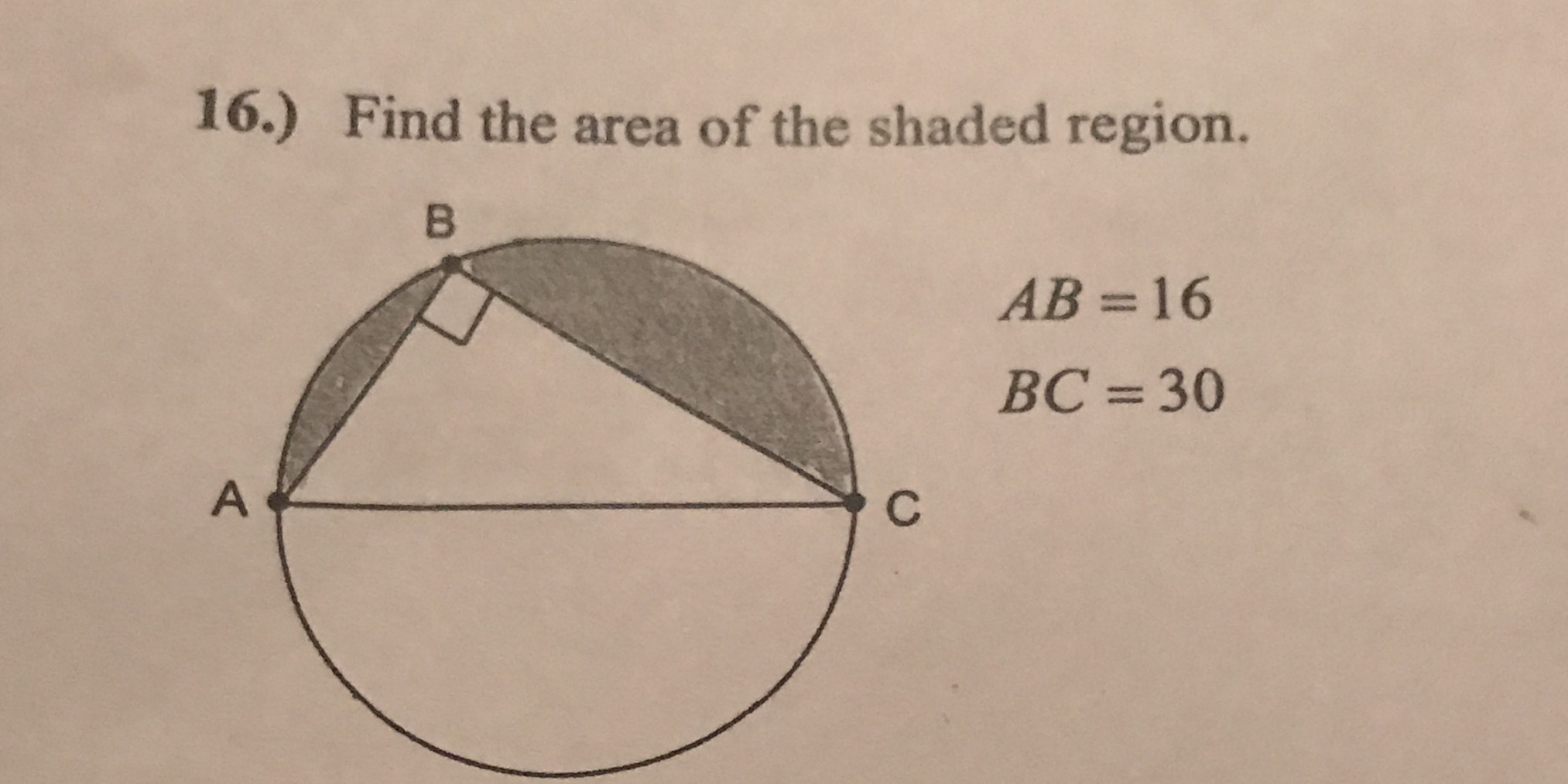 MUST be in simplest form not decimals 16.) Find