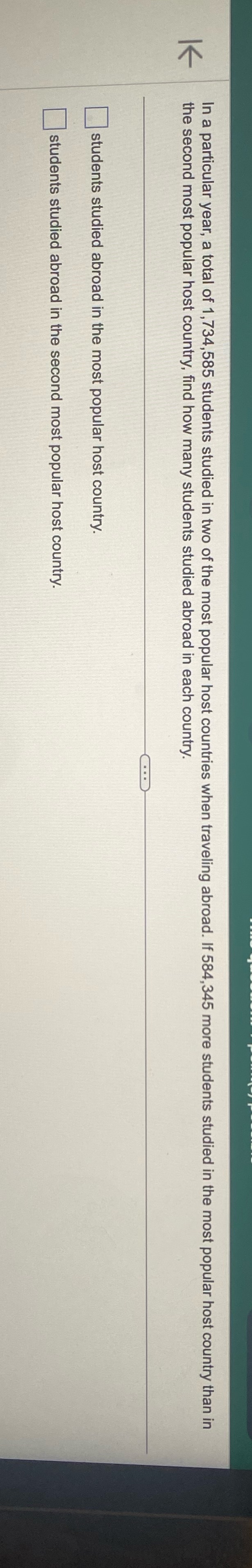 In a particular year, a total of 1,734,585