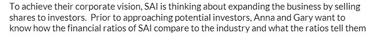 To achieve their corporate vision. SAI is