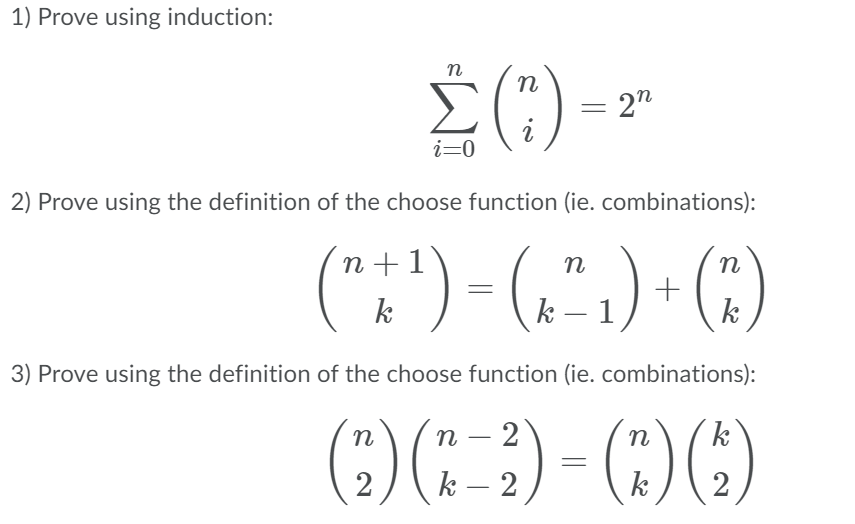 Discrete Mathematics questions please help. 1)