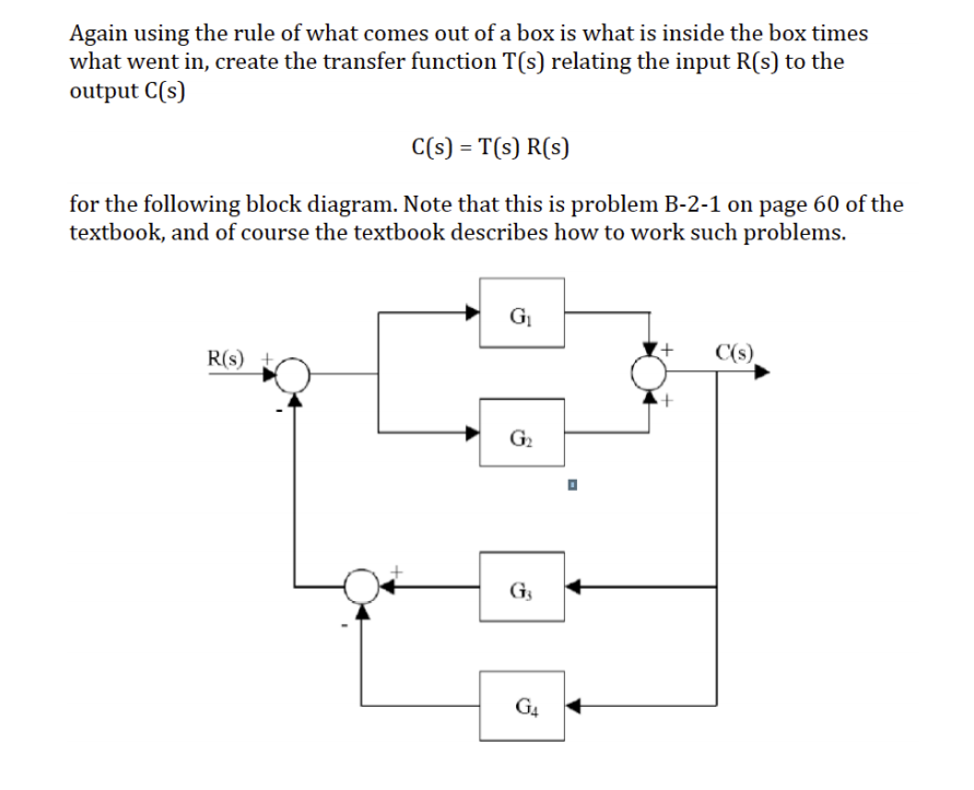 Again using the rule of what comes out of a box