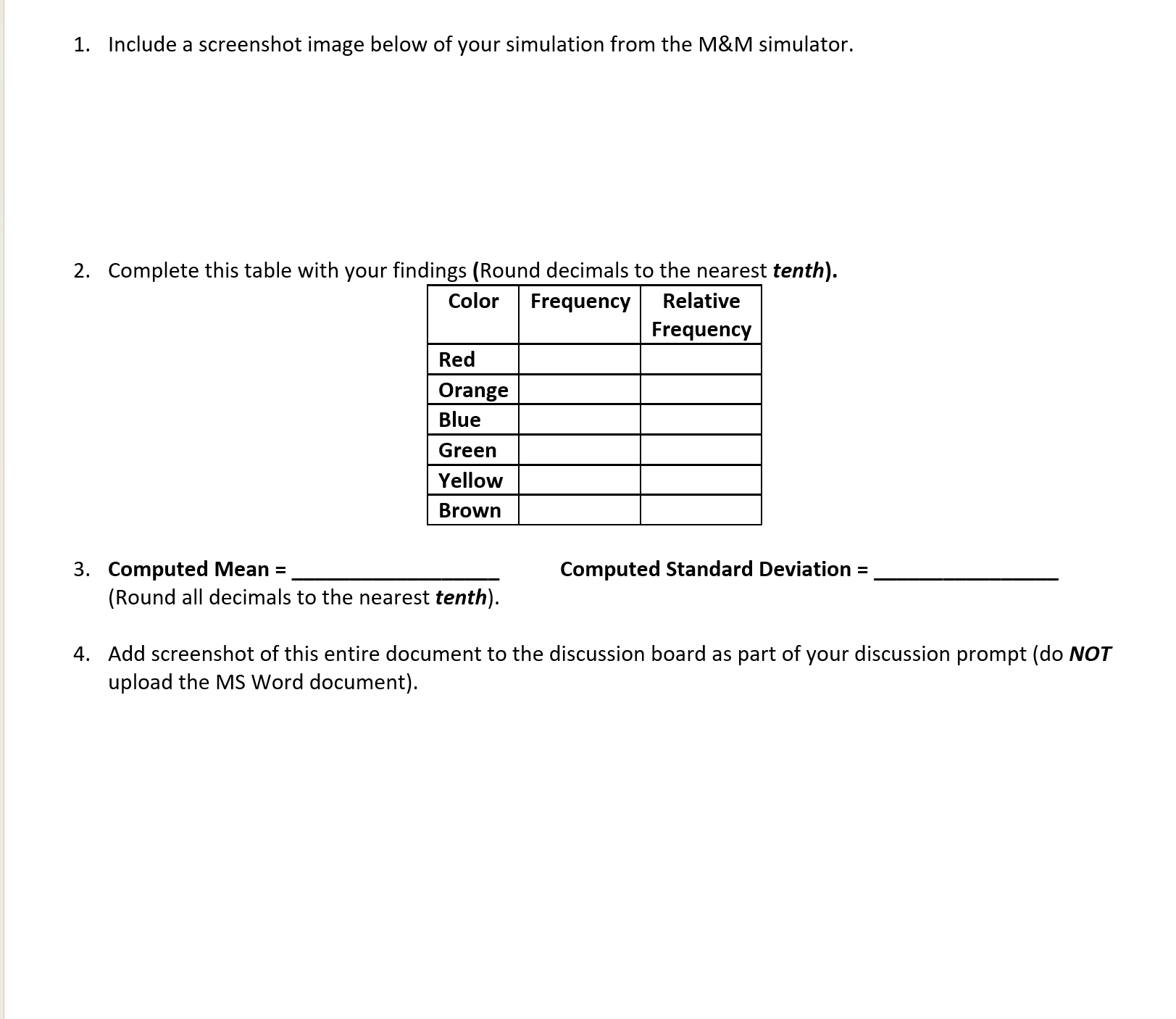 1. Include a screenshot image below of your