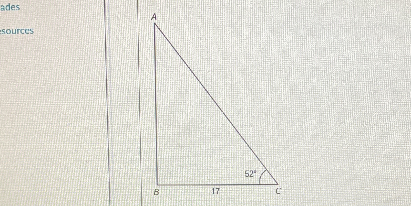 Identify AB rounded to the nearest tenth. ades A