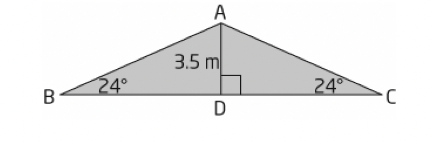 1) A ladder leans against a vertical wall and