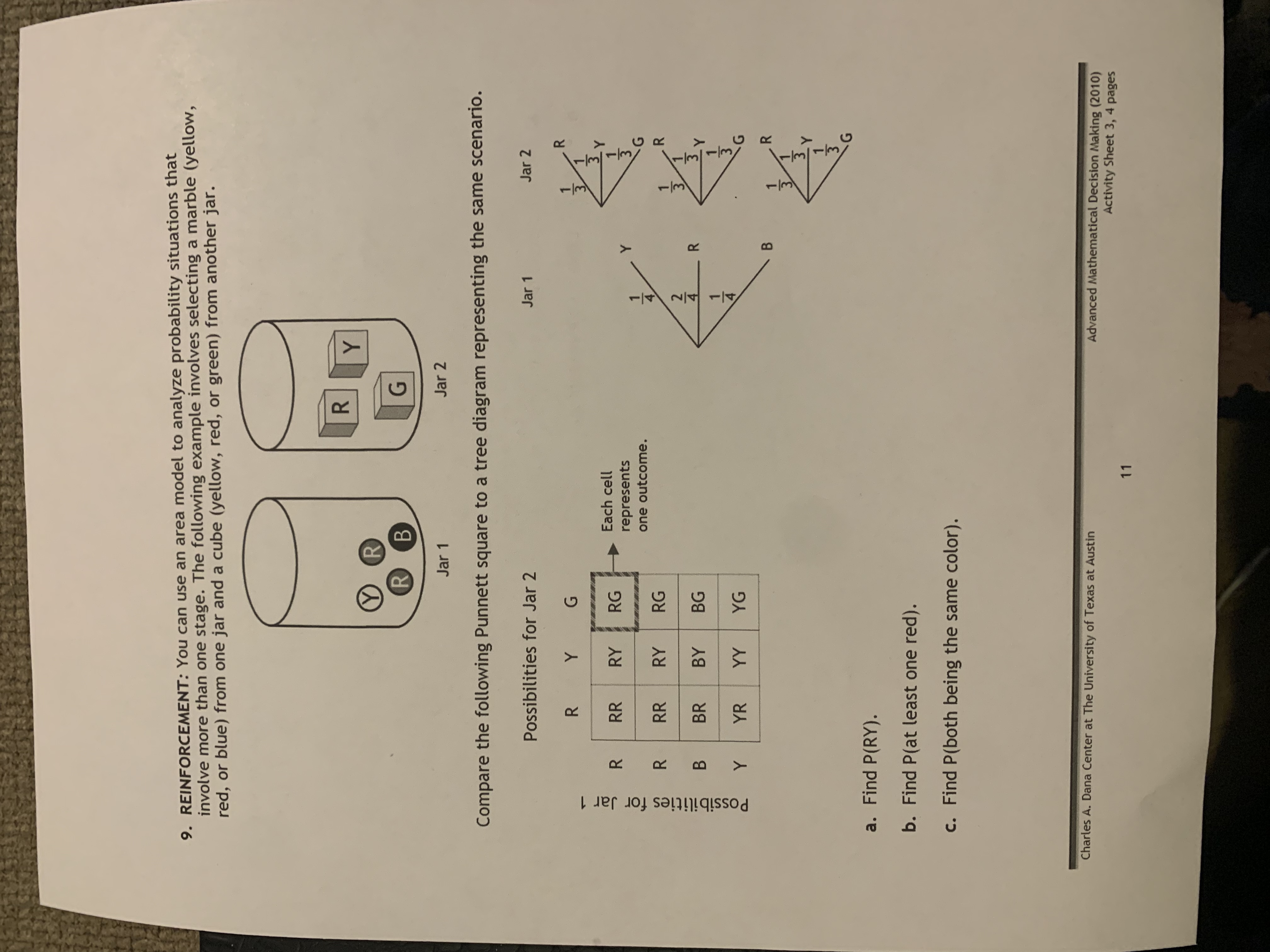 Student: Date: Probability: Determining
