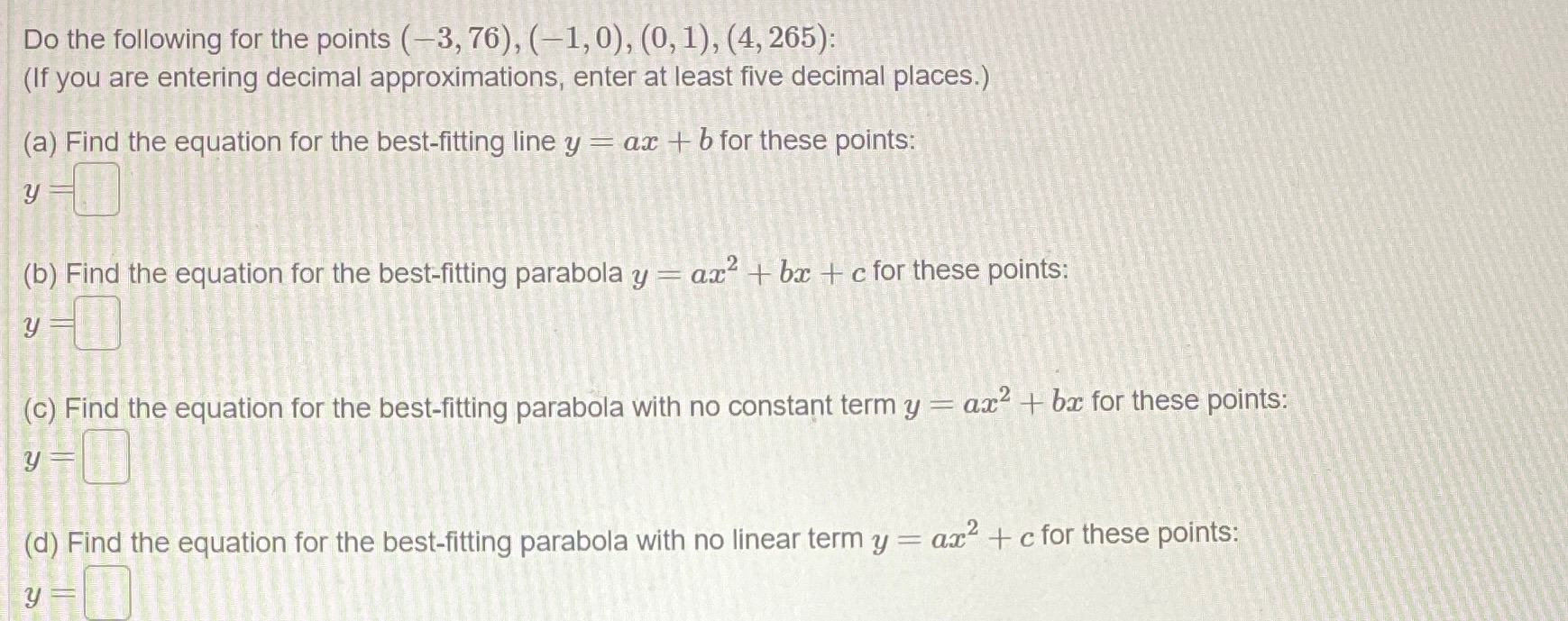 Need answer asap please Do the following for the