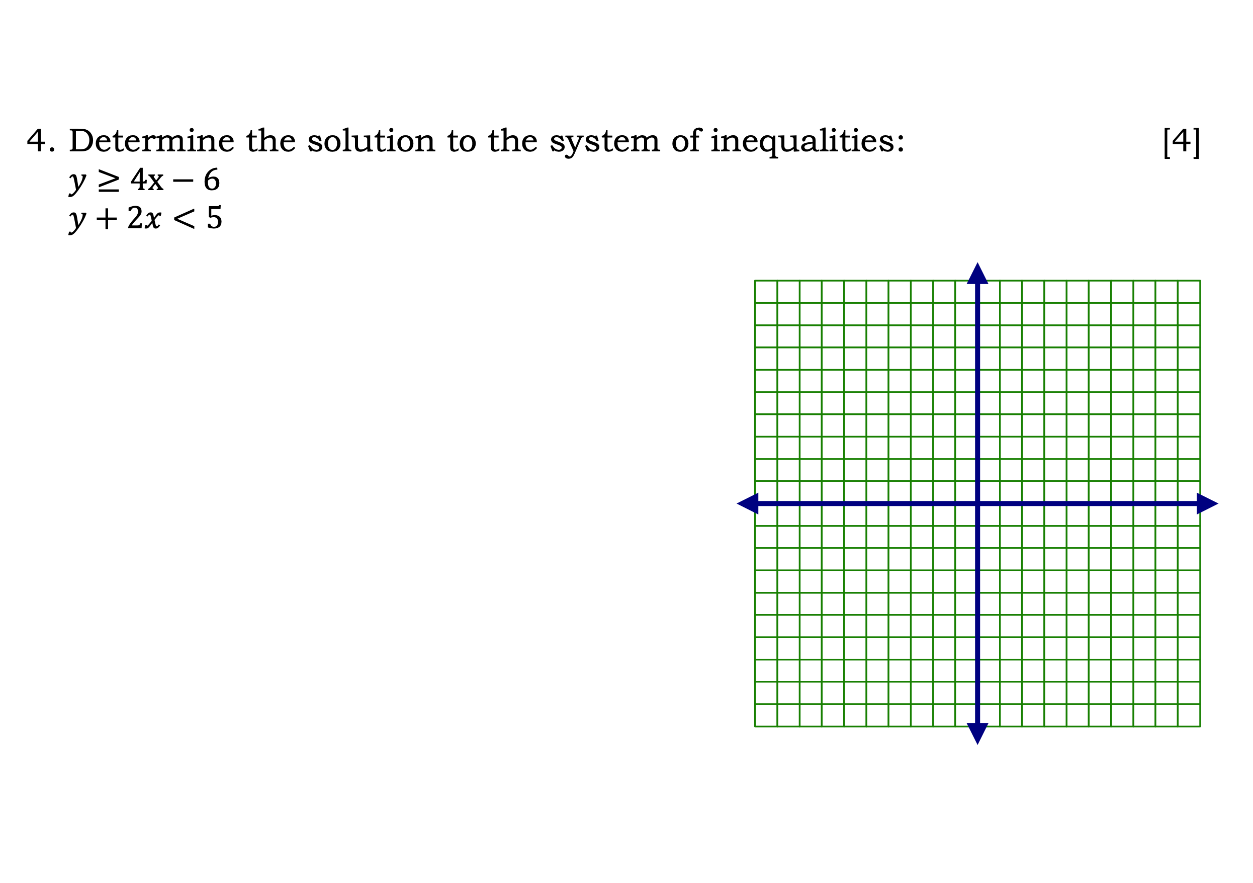 \f14 given the ean y z un - 6 first we go draw