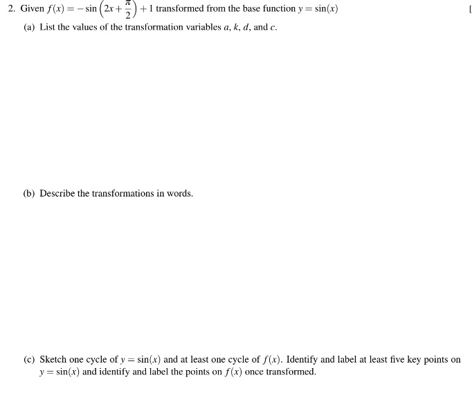 Please solve these problems for me on paper and
