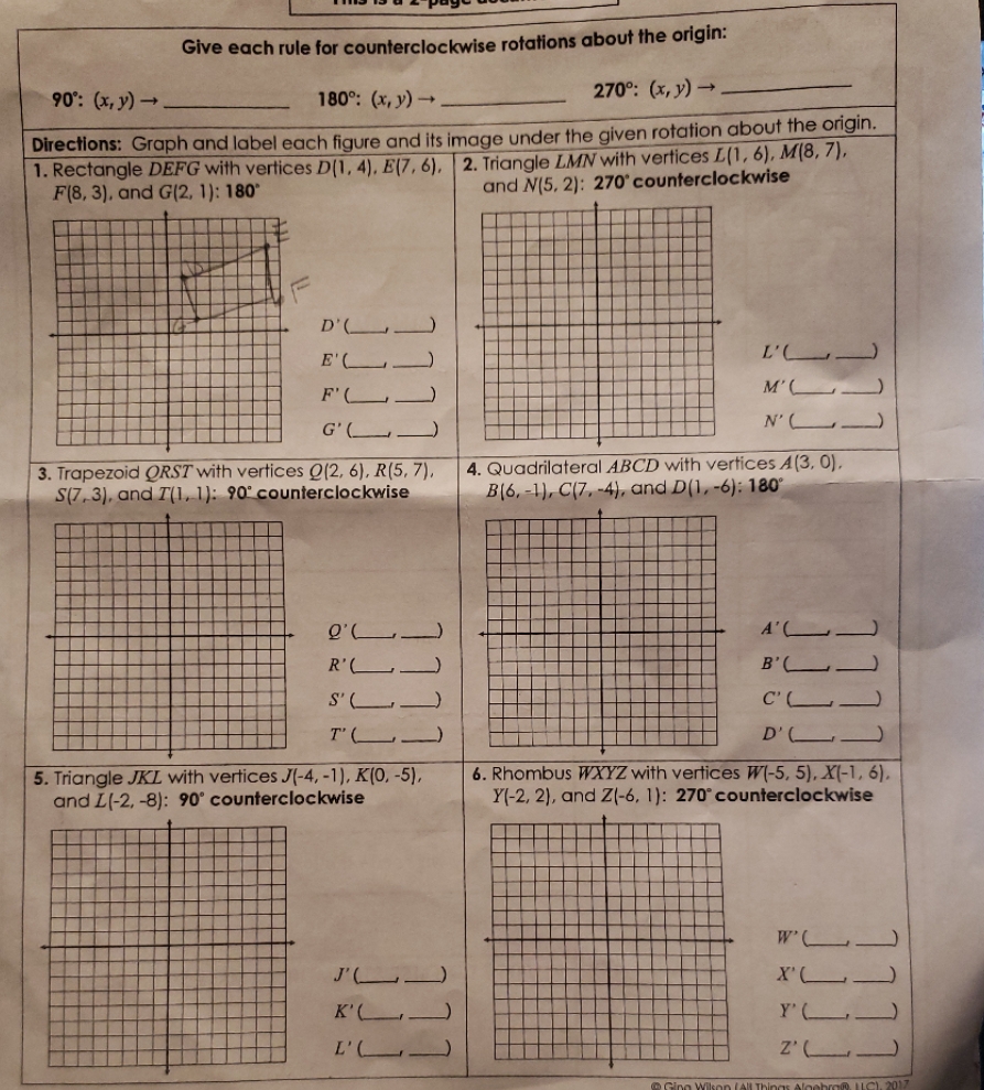 Hi. Can you please help me? Give each rule for