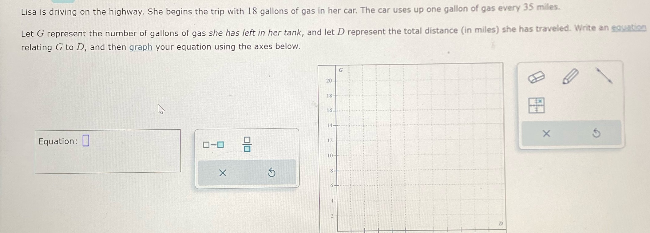 May I get some help with this Lisa is driving on