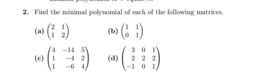 Find the Jordan Canonical Form, basis of