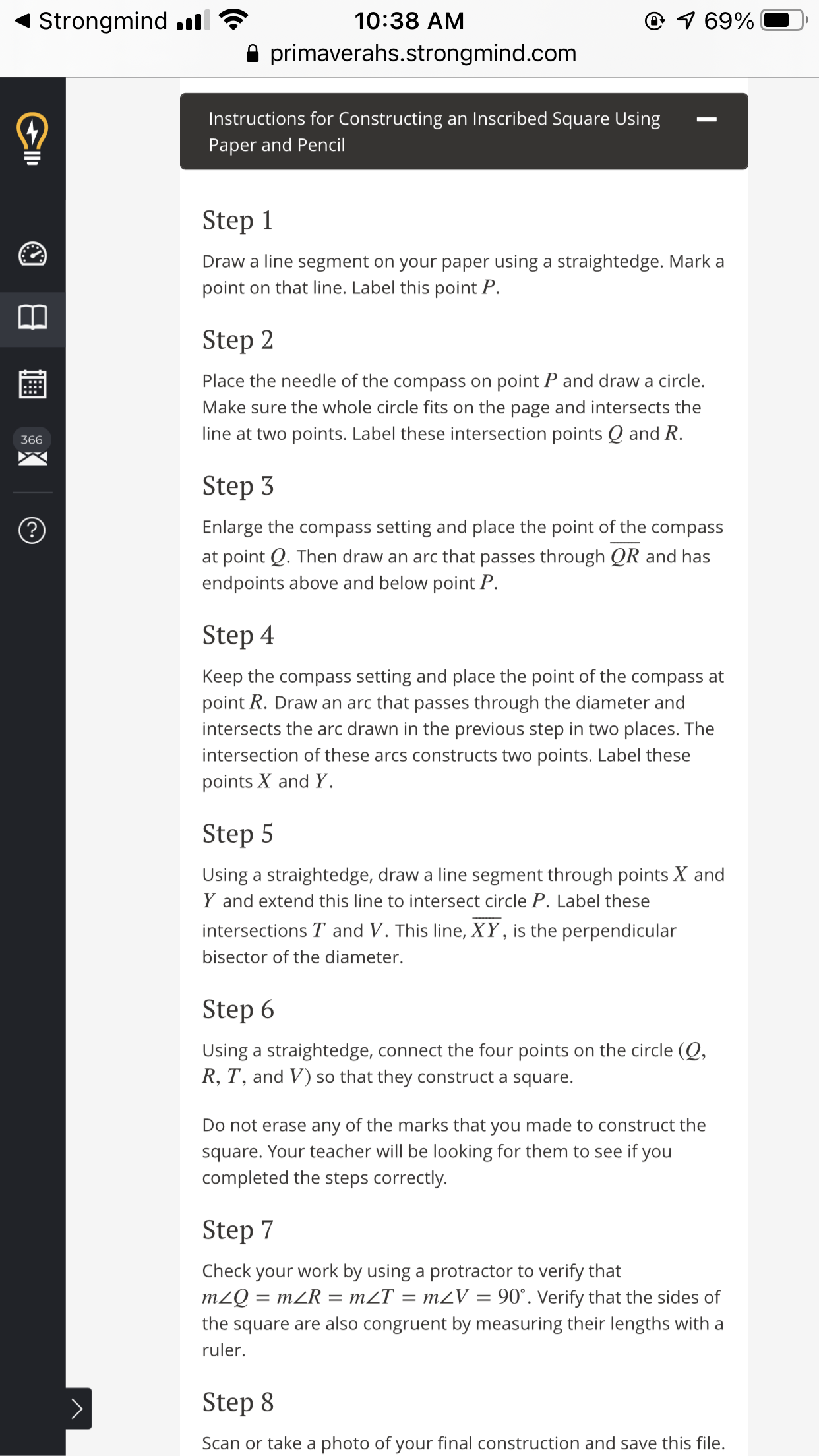 Help me with do on paper and pencil. 4 Strongmind