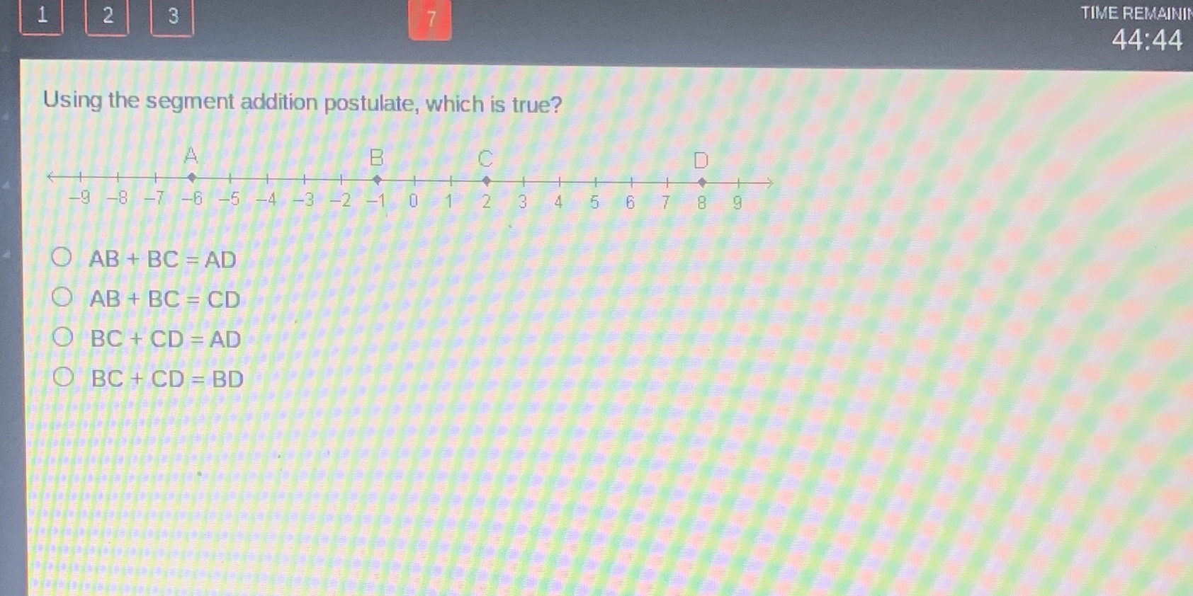 TIME REMAININ 2 3 44:44 Using the segment