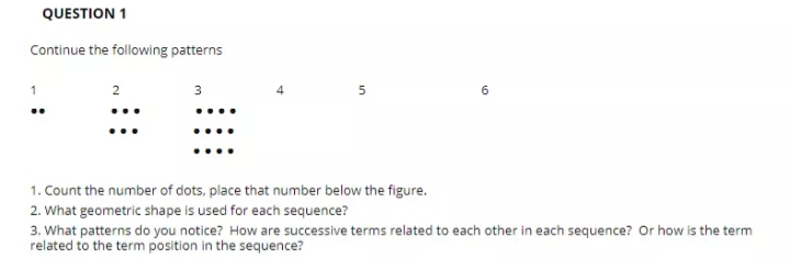 Solve the following equations given: QUESTION 1