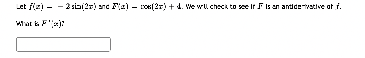 Let f(2:) = cos(:c)cos(2m) 2sin(m)sin(2m) and